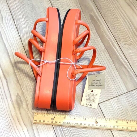 (10-2296) 🔥3/$20🔥  A New Day Apricot Orange DORY Size 7 - Picture 6 of 12